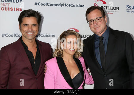 Cool Comedy, Hot Cuisine 2019 at the Beverly Wilshire Hotel on April 25, 2019 in Beverly Hills, CA  Featuring: John Stamos, Candace Cameron Bure, Bob Saget Where: Beverely Hills, California, United States When: 25 Apr 2019 Credit: Nicky Nelson/WENN.com Stock Photo