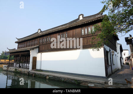 Zhujiajiao Ancient Town, Qingpu, China Stock Photo