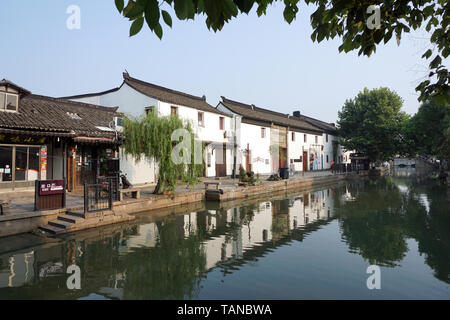 Zhujiajiao Ancient Town, Qingpu, China Stock Photo