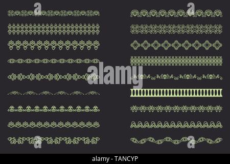 Elegant Lace Borders Frames laser cut Stock Vector