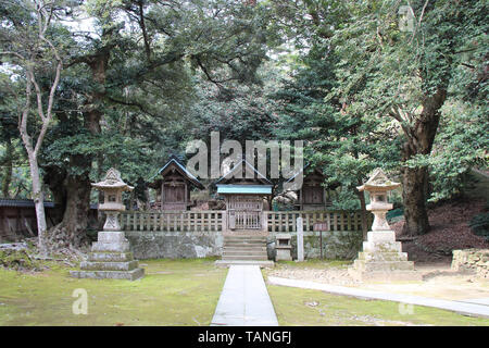 shinto shrine (ko) in izumo (japan) Stock Photo