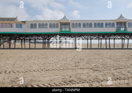 Beach Front at St Annes, near Blackpool. Stock Photo