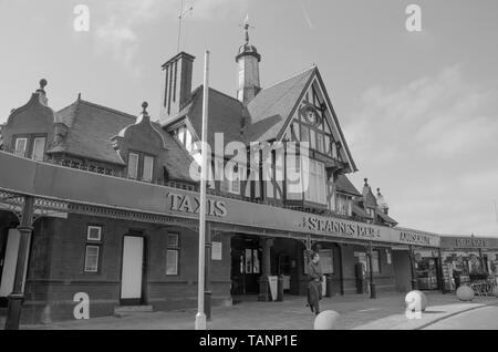 Beach Front at St Annes, near Blackpool. Stock Photo