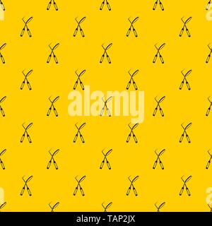 Tooth instruments for dental medicine pattern vector Stock Vector