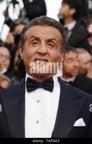 May 25, 2019 - Cannes, France - CANNES, FRANCE - MAY 25: Sylvester Stallone attends the closing ceremony screening of ''The Specials'' during the 72nd annual Cannes Film Festival on May 25, 2019 in Cannes, France. (Credit Image: © Frederick InjimbertZUMA Wire) Stock Photo