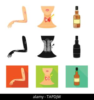 psoriasis,endocrine,dermatitis,system,bottle,skin,neck,whiskey,rash,anatomy,alcohol,itch,body,drink,sick,human,beverage,allergy,thyroid,vodka,stress,treatment,glass,hand,rum,gland,addiction,medical,pain,dermatology,disease,healthcare,set,vector,icon,illustration,isolated,collection,design,element,graphic,sign Vector Vectors , Stock Vector