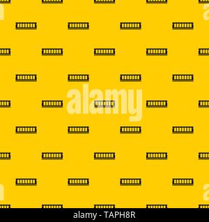 DVD RAM module for the personal computer pattern vector Stock Vector