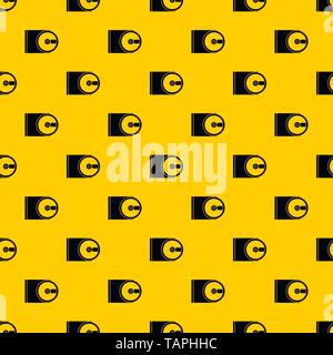 DVD drive open pattern vector Stock Vector