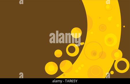 Circular and concentric background, simple and flat colors. eps10. Stock Vector