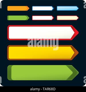 Multiple direccion signs. Trafic signs. Copy space eps10 Stock Vector