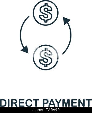 Digital banking pixel perfect white linear icon for dark theme Stock ...
