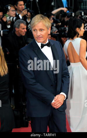 Viggo Mortensen attends the Closing Ceremony Red Carpet of the 72nd Cannes Film Festival 2019. Stock Photo