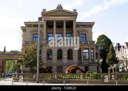 Villa Clementine in Wiesbaden, the state capital of Hesse, Germany. Stock Photo