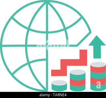 Domestic demand icon- vector sign and symbol. Stock Vector