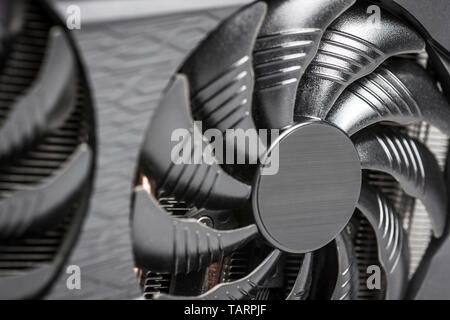 PC Gaming Graphic Card GPU Close Up Stock Photo