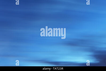 Only sky at night - long exposure Stock Photo