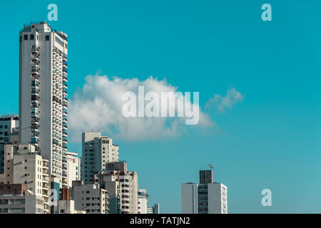 2019, may - Sao Paulo, Brazil. Skyline daylight morning view with some empty negative space. Stock Photo