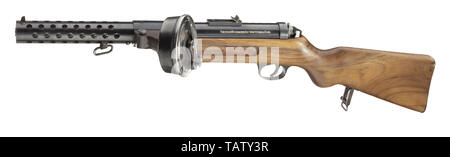 A Bergmann-Schmeisser submachine gun Mod. MP 18/I, Weimar, reproduction ...
