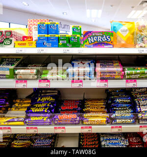 Selection of UK Chocolate Bars Mars and Cadbury Stock Photo - Alamy