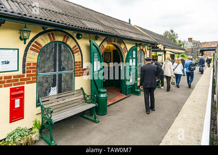 Eridge station on Spa Valley Railway in Royal Tunbridge Wells Kent England UK Stock Photo