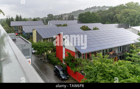 Solar Settlement In Freiburg Stock Photo Alamy solar-settlement-in-freiburg-stock-photo-alamy