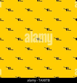 Cart on wheels pattern vector Stock Vector