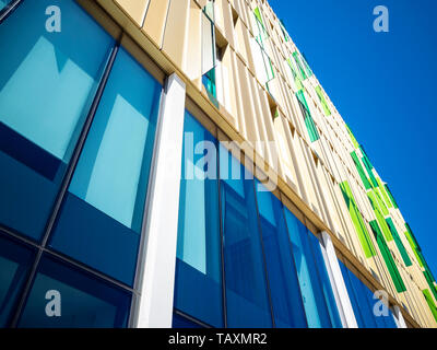 The Core office building in Blue Star Square, Newcastle Helix urban quarter, newcastle upon Tyne, Tyne and Wear, UK Stock Photo