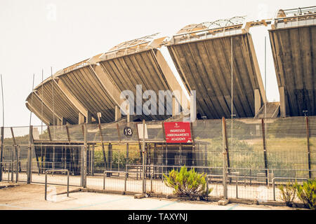 Bari Stadio San Nicola Architecture Renzo Piano Worldcup 90 Stock Photo