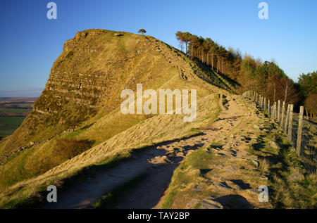 UK,Derbyshire,Peak District,The Great Ridge,Back Tor Stock Photo