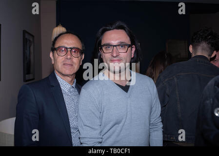 Norman Reedus Exhibition Photographs - Organized by Maison Sophie Lacasse and HappenArt Stock Photo