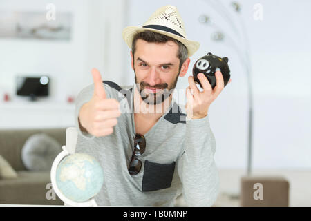 fathers day money present Stock Photo