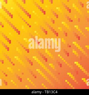 Pixel art background. Vector illustration. Abstract square pixel pattern. Mosaic background Stock Vector