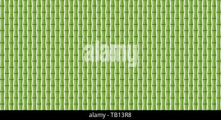 Seamless abstract bamboo background. Vector illustration. Exotic green bamboo pattern Stock Vector