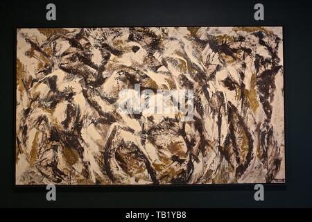 LIVING COLOUR LEE KRASNER BARBICAN ARTS CENTRE 30 MAY - 1 SEPTEMBER 2019 Stock Photo