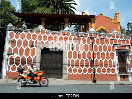 Fonoteca, Francisco Sosa, Coyoacan. Mexico City, Mexico Stock Photo