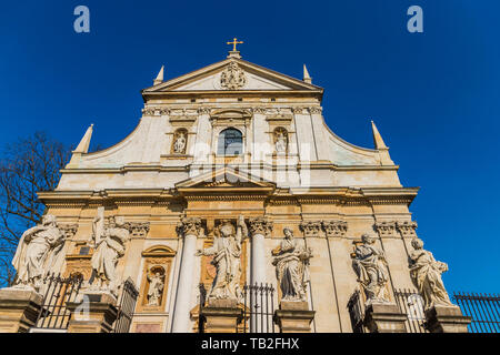 The Church of Saints Peter and Paul in the Old Town district of Krakow, Poland Stock Photo