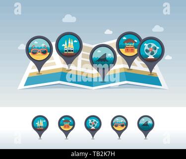 Ventilator vector pin map icon - Beach Bungalow Bar Sunglasses Ventilator Bottle Beer And Shark Fin Pin Map Icon Located On Map Summertime Map Pointer Map Markers Vacation Eps Tb2k7h 