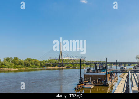 A typical view in Warsaw in Poland Stock Photo