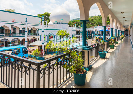 Taj Mahal shopping arcade, Ocho Rios, Jamaica Stock Photo