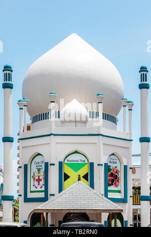 Taj Mahal shopping arcade, Ocho Rios, Jamaica Stock Photo