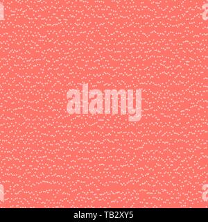 Pink pattern with polka dots. Vector illustration. Trendy pink color background Stock Vector