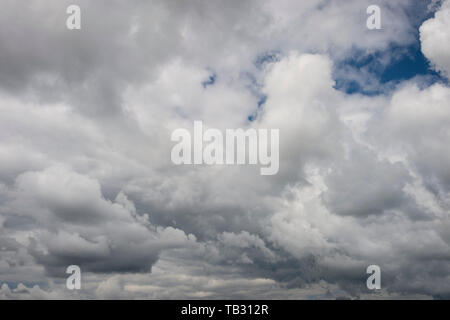 dramatic clouds, cloudscape. Stock Photo