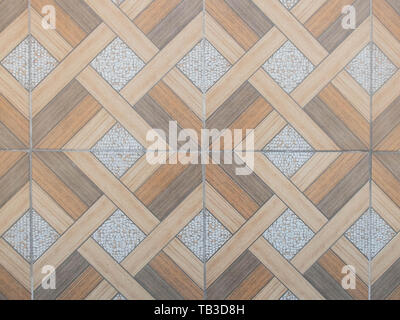Floor tiles with geometric pattern. Seamless pattern abstract background concept. Stock Photo