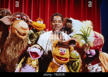The Muppet Show, Fernsehserie, USA/Großbritannien 1976 - 1981, Comedyshow mit Puppen und Gaststar Dizzy Gillespie Stock Photo