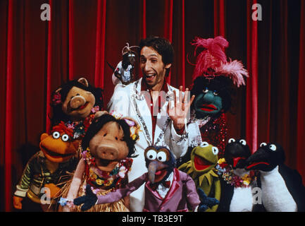 The Muppet Show, Fernsehserie, USA/Großbritannien 1976 - 1981, Comedyshow mit Puppen und Gaststar Chris Langham Stock Photo