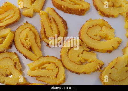 Orange cake roll Stock Photo