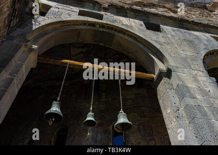 05 May 2019, Famous rock castle Meddieval time dedicated to Queen Tamar in Southern Georgia Stock Photo