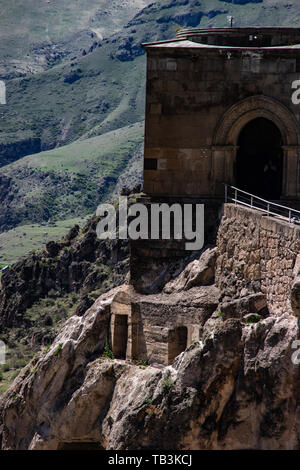 05 May 2019, Famous rock castle Meddieval time dedicated to Queen Tamar in Southern Georgia Stock Photo