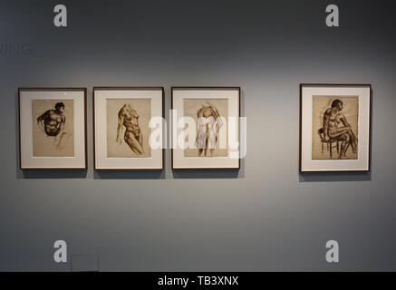 LIVING COLOUR LEE KRASNER BARBICAN ARTS CENTRE 30 MAY - 1 SEPTEMBER 2019 Stock Photo