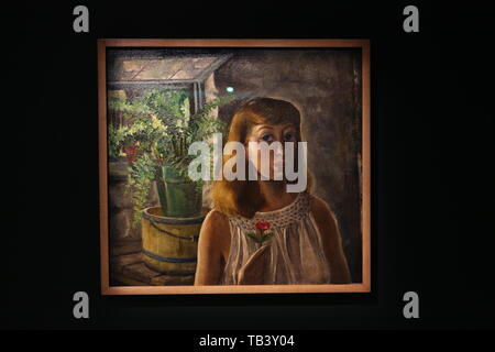 LIVING COLOUR LEE KRASNER BARBICAN ARTS CENTRE 30 MAY - 1 SEPTEMBER 2019 Stock Photo